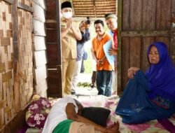 Bupati Batubara Kunjungi Jakfar dan Janji Berikan Bedah Rumah