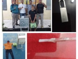 Polsek Labuhan Ruku Tangkap Residivis Curi Kotak Infak Masjid