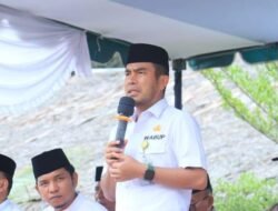 MHQ Ke-1 PTAC, Wabup Labura Letakkan Batu Pertama Pembangunan Asrama Putri
