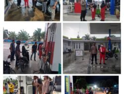 Harga BBM Naik, Polsek Jajaran Polres Batubara Jaga Ketat SPBU,SPBUN dan SPBB