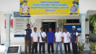 Bhabinkamtibmas Polsek Labuhan Ruku Ajak Cakades Jaga Kondusif