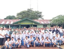Pelajar SMK Budhi Darma ke Markas Koramil