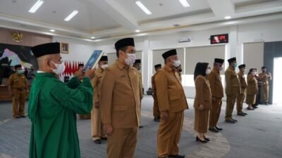 Bupati Zahir Lantik 20 Pejabat Batubara