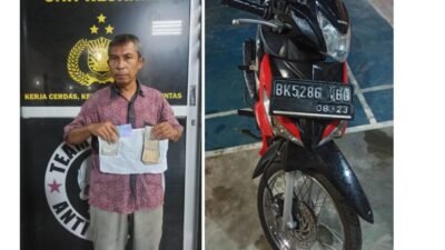 Reskrim Polsek Labuhan Ruku Tangkap Jurtul Togel Online