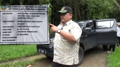 Komisi B DPRD Labura Akan Bawa Proyek Tanggul Rp 3, 8 Milyar ke KPK