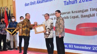 Pemkab Batubara Terima Penghargaan dari Kemenkeu