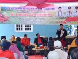 Bupati dan Ketua DPRD Batubara Tinjau Alsintan DPR RI