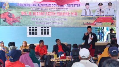Bupati dan Ketua DPRD Batubara Tinjau Alsintan DPR RI