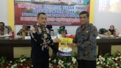 Tim Penilaian Kecamatan Terbaik Provsu Air Putih Tahap Final