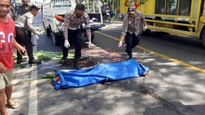 Pengendara Vario Tewas Ditempat