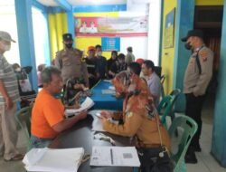 Polsek Indrapura Amankan Penyaluran BLT Kemensos