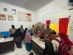 Wakapolsek Labuhan Ruku Cek Pengamanan Penyaluran DBS