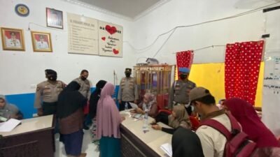 Wakapolsek Labuhan Ruku Cek Pengamanan Penyaluran DBS