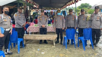 Polsek Limapuluh Amankan Kampanye Cakades