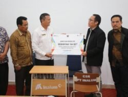 Inalum Bantu Mobiler di Sekolah Humbahas