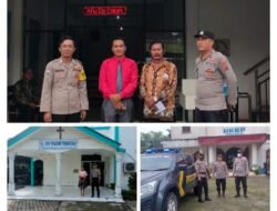Polsek Jajaran Polres Batubara Amankan Ibadah di Gereja