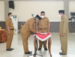 Pejabat Tinggi Pratama, Administrator, Pengawas dan Kepala UPTD Labura Dilantik