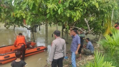 Polsek Limapuluh Masih Cari Korban Hanyut di Sungai Bahbolon