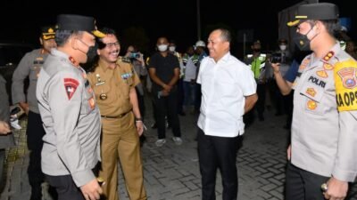 Bupati Batubara,Kapoldasu Sampai Bupati Sergai Tinjau Pos Pantau Tol Tebing Tinggi-Indrapura