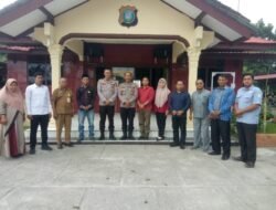 Kapolsek Terima Audensi Panwascam dan PPK Air Putih