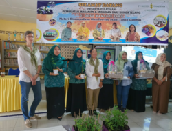 Socfindo Latih PPK 2 Desa Olah Bunga Telang Jadi Makanan dan Minuman