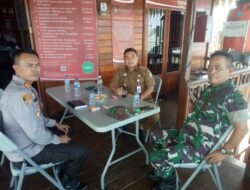 Kapolsek Indrapura Temui Camat