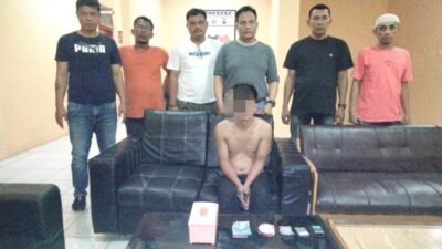 Pria Desa Langkimat Ditangkap Polsek Padang Bolak, Sita 4,23 Gram Sabu