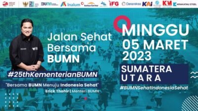 Jalan Sehat Kementrian BUMN