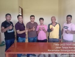 Polsek Padang Bolak Ciduk Pemegang 2 Paket Sabu