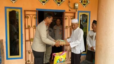 Kapolres Mura Beri Tali Asih Keluarga Korban Pembunuhan