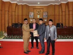 Wabup Sampaikan LKPJ ke DPRD Batubara