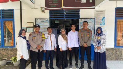 Kapolsek Indrapura  Data Stunting di Puskesmas Sei Suka