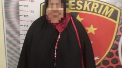 Cakar,Remas Mulut dan Seret Tetangga, IRT Batubara Ditangkap