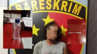 Kaca Pirek Sabu, Alat Hisap Dibawah ke Polsek Indrapura