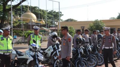 Kapolres Batubara Cek Ranmor