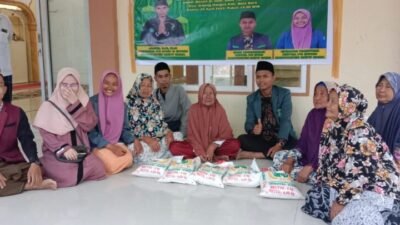 IPNU dan IPPNU Batubara Santuni Anak Yatim dan Fakir Miskin