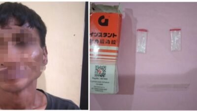 Residivis Narkoba Ditangkap Bersama 0,42 Gram Sabu
