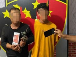 Polsek Indrapura Tangkap 2 Pelaku Curat Batubara di Tebing Tinggi