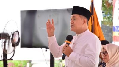 Bupati Zahir Berasama Tim Penilai Kecamatan di Lima Puluh