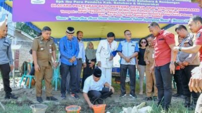Bupati Zahir Letak Batu Pertama Pembangunan GPdI