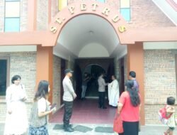 Kenaikan Isa AlMasih, Kapolsek Indrapura Cek Pengamanan Gereja