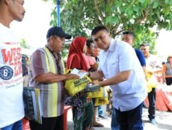 Bupati Labura Beri Tali Asih Korban Kebakaran di Sumber Mulyo