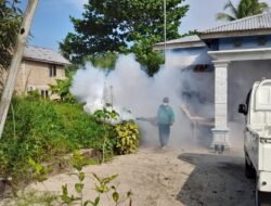 2 Warga Positif DBD, Dinkes PPKB Batubara Fogging Lingkungan Pasien