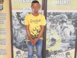 Pria Aniaya Tetangga Ditangkap Polsek Labuhan Ruku