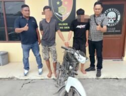 Polsek Medang Deras Ungkap Kasus Curanmor, 2 Pemuda Dibekuk