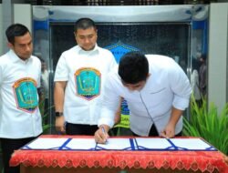Tingkatkan Inovasi Daerah, Bupati Labura Berasama Bupati Bintan Buat MoU