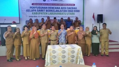Wabup Labura Buka Lokakarya RAD-KSB