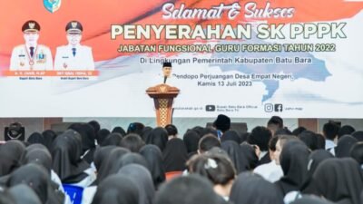 410 PPPK Batubara Terima SK Pengangkatan