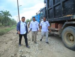 Jalan Gunting Saga -Teluk Binjai Dibangun, Bupati Labura Berterimakasih ke Presiden