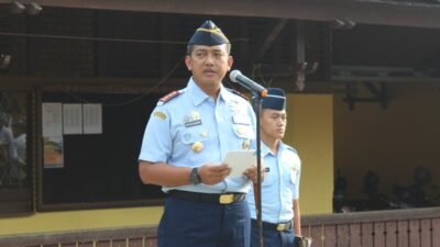 Pimpin Upacara Bendera, Danlanud Had: Disiplin Sangat Penting